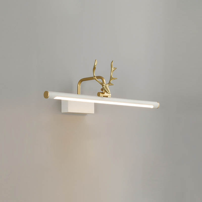 Minimalistische wandkandelspiegel Mirror Lichtwand gemonteerd eenvoudige wandlampwetsen voor toilet