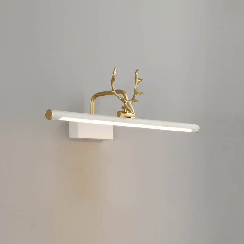 Minimalistische wandkandelspiegel Mirror Lichtwand gemonteerd eenvoudige wandlampwetsen voor toilet