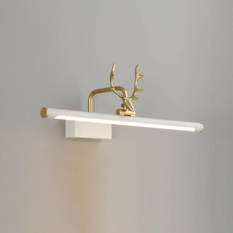 Minimalistische wandkandelspiegel Mirror Lichtwand gemonteerd eenvoudige wandlampwetsen voor toilet