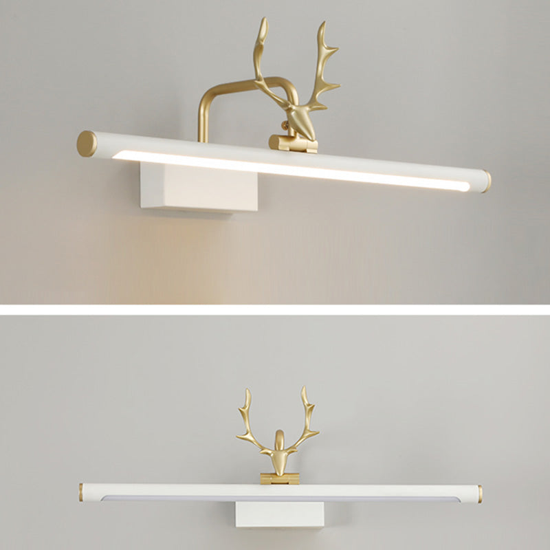 Minimalistische Wandleuchterspiegel Lichtwand montiert einfache Wandleuchten für Toilette