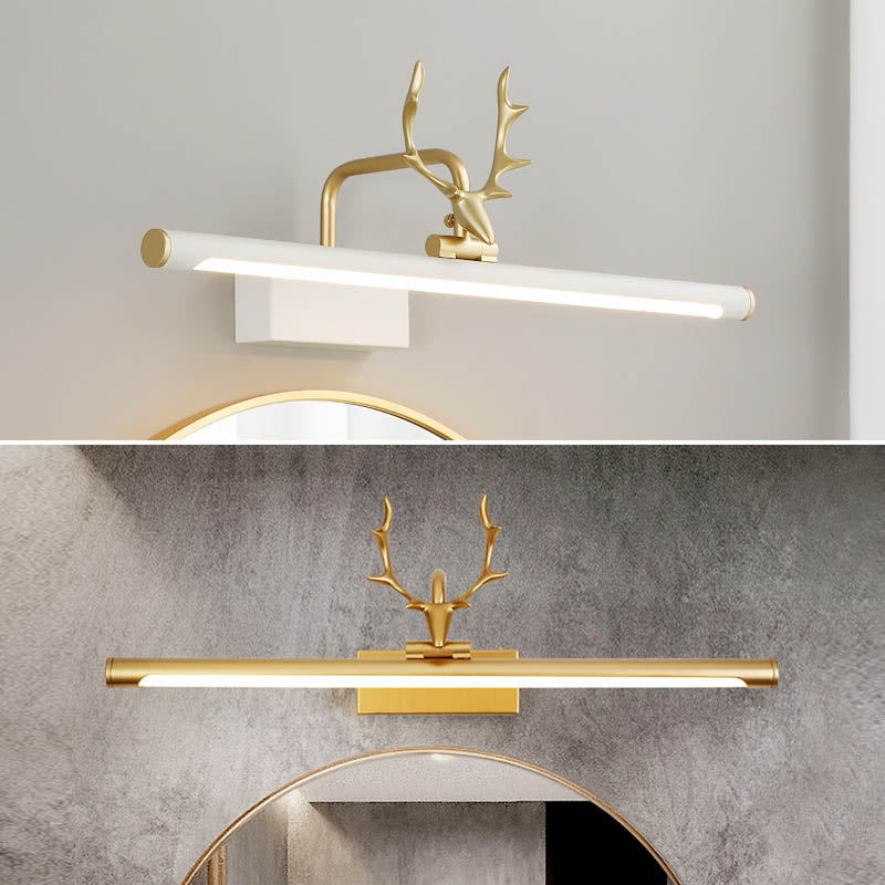 Minimalistische wandkandelspiegel Mirror Lichtwand gemonteerd eenvoudige wandlampwetsen voor toilet