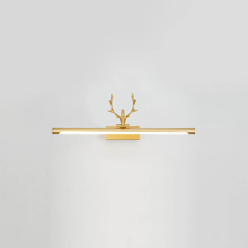 Minimalistische wandkandelspiegel Mirror Lichtwand gemonteerd eenvoudige wandlampwetsen voor toilet