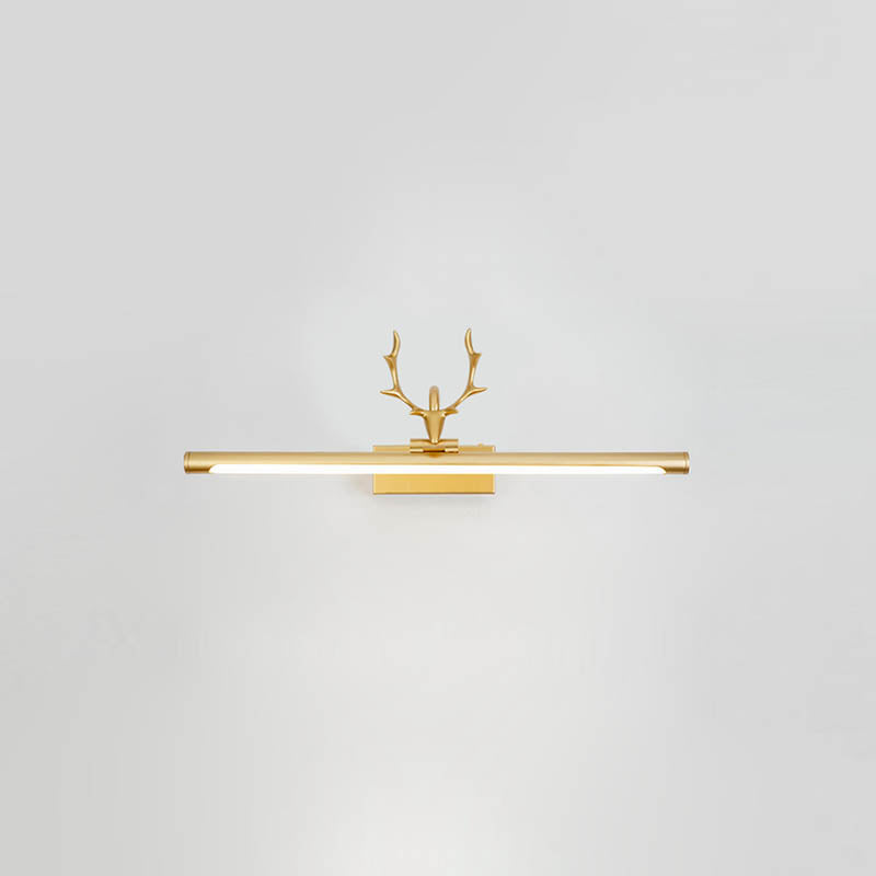 Minimalistische wandkandelspiegel Mirror Lichtwand gemonteerd eenvoudige wandlampwetsen voor toilet