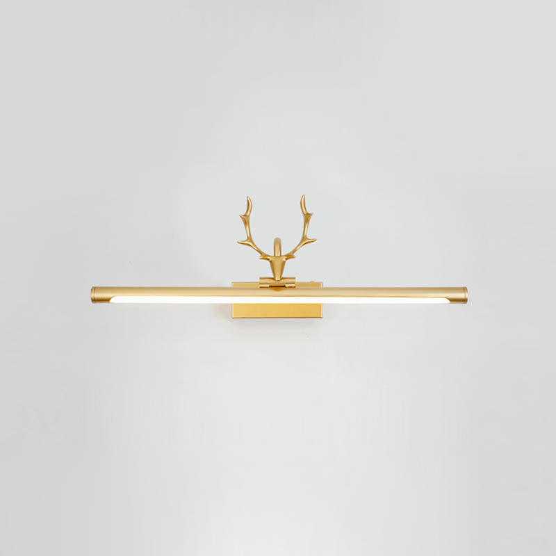 Minimalistische wandkandelspiegel Mirror Lichtwand gemonteerd eenvoudige wandlampwetsen voor toilet