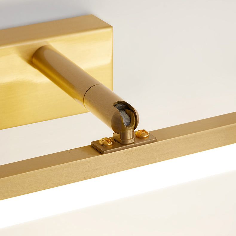 Brass LED Lamp Wall Mounted Vanity Lights for Bathroom Powder Room Washroom