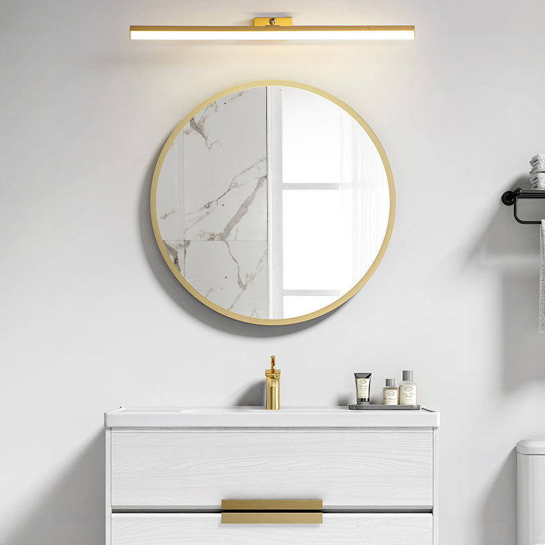 Brass LED Lamp Wall Mounted Vanity Lights for Bathroom Powder Room Washroom