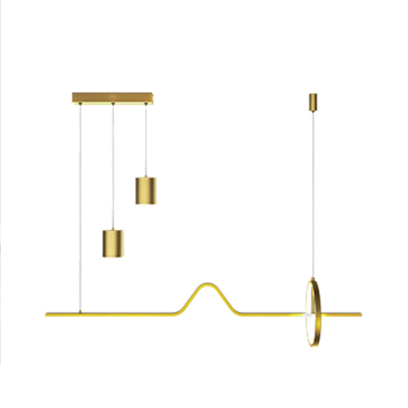 Linear Pendant Lighting Island Lighting Fixtures Modern Kitchen Pendant Lights for Dining Room