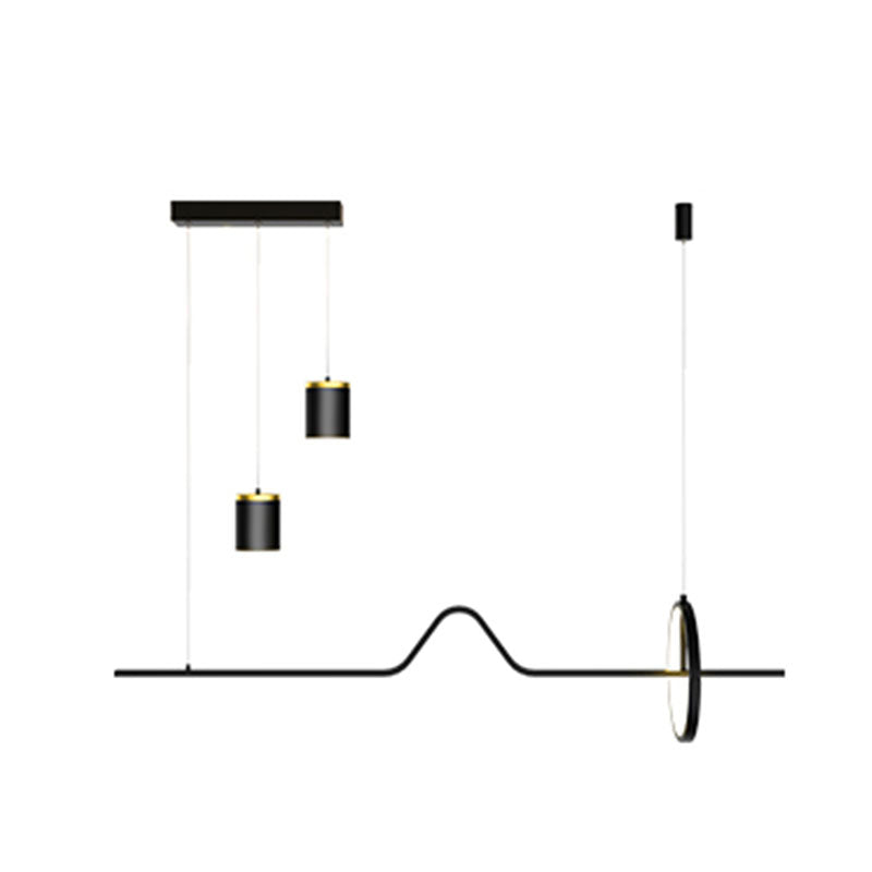 Linear Pendant Lighting Island Lighting Fixtures Modern Kitchen Pendant Lights for Dining Room