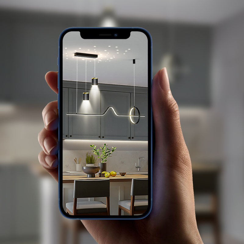 Linear Pendant Lighting Island Lighting Fixtures Modern Kitchen Pendant Lights for Dining Room