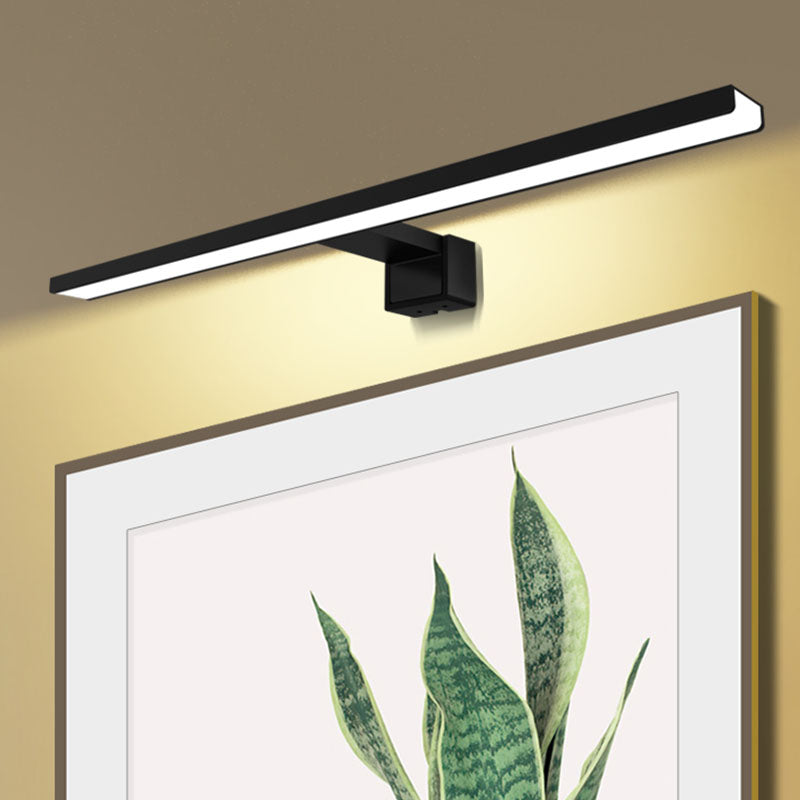 1-licht lineaire schaduw Wand SCONCE Moderne eenvoudige stijl Mirror Wandverlichting
