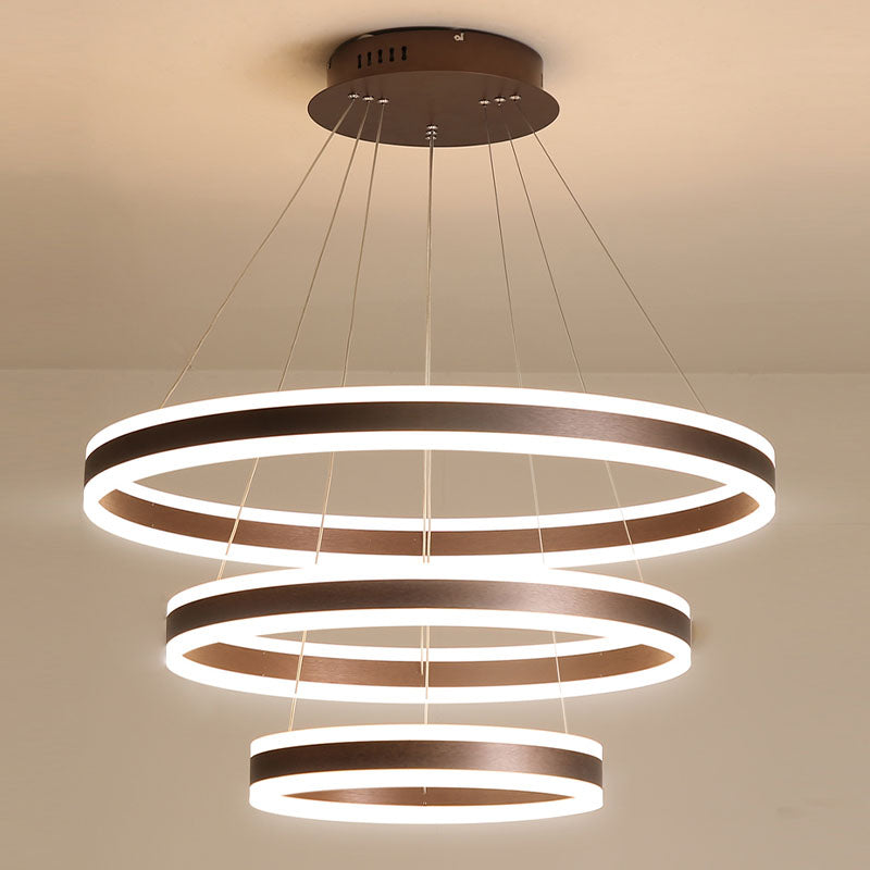 Modern Simple Light Luxury Style Pendant Chandelier Light for Bedroom Dining Room Living Room