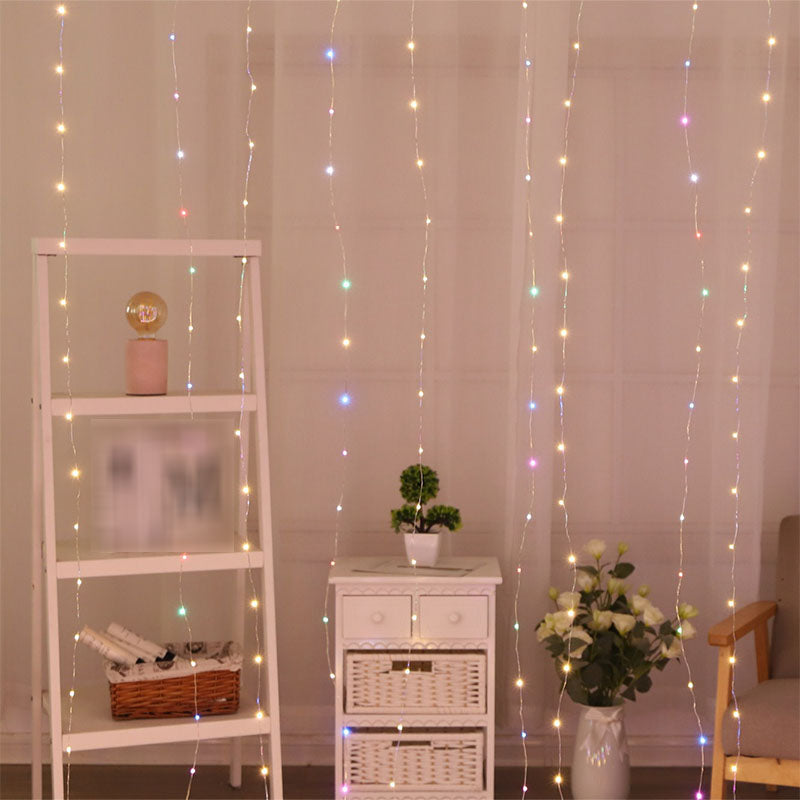 Modern LED Rope Light Fairy 300 Lights Curtain Lights for Christmas Decoration