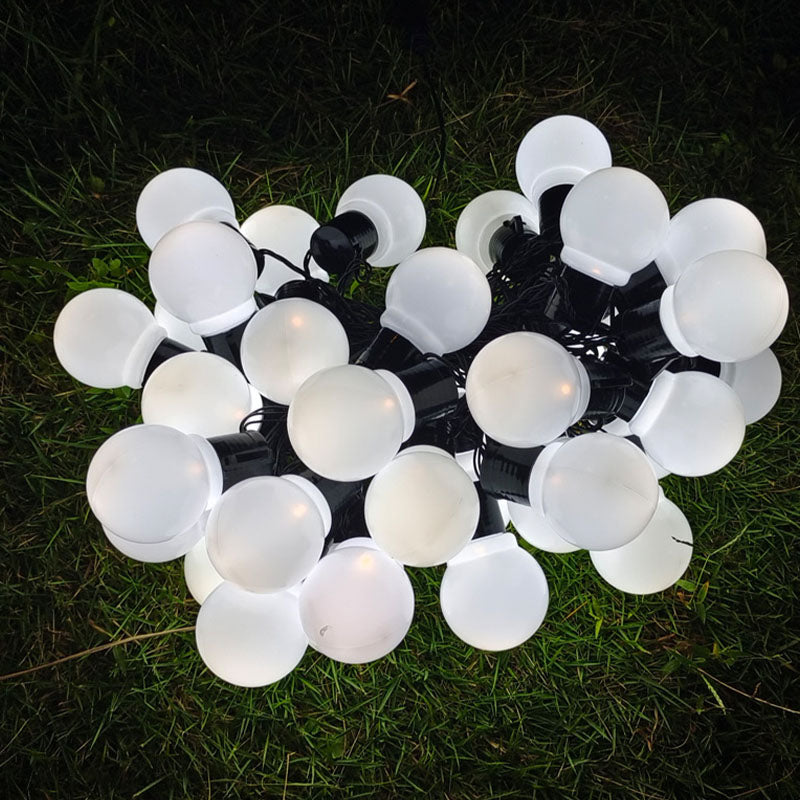 Modern LED Global Rope Light White Outdoor Plastic Light Post for Garden