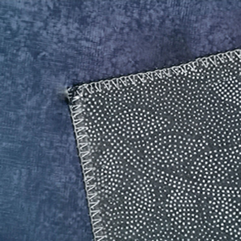 Dark Orange Modern Carpet Polyester Geometric Carpet Washable Carpet for Home Decor