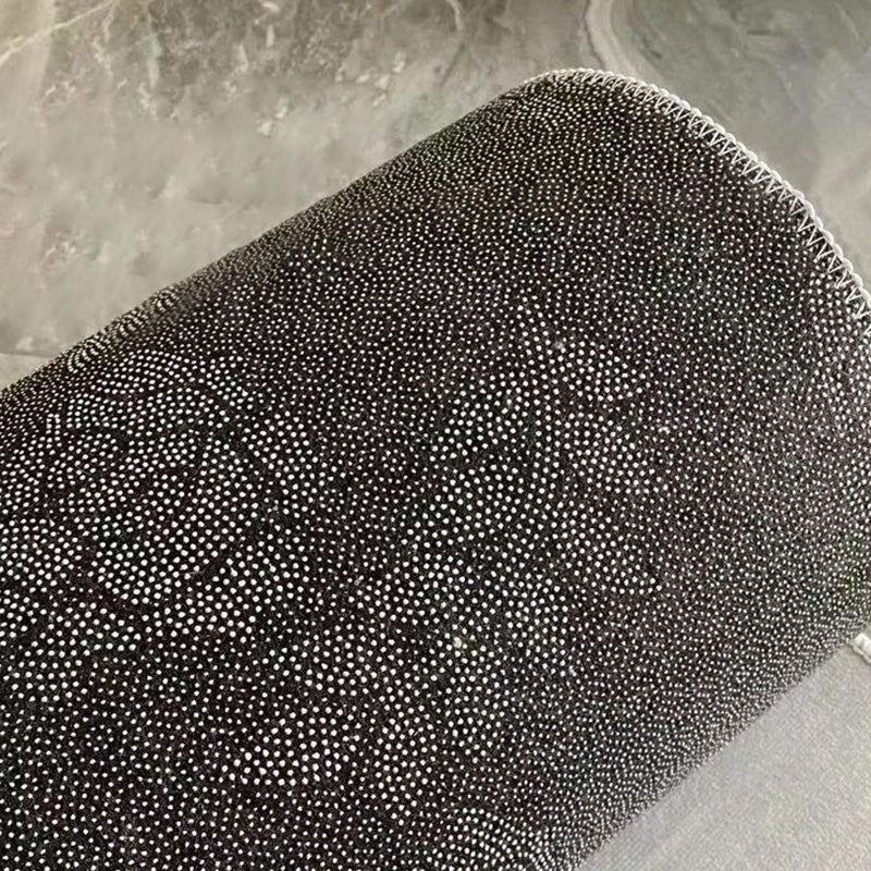 Modern Geometric Carpet Contrast Panel Area Rug Polyester Living Room Carpet with Non-Slip Backing