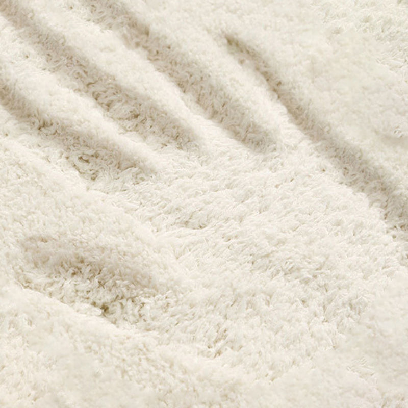 Simplicity Home Decoration Rug Checkered Print Area Carpet Polyester Pet Friendly Indoor Carpet