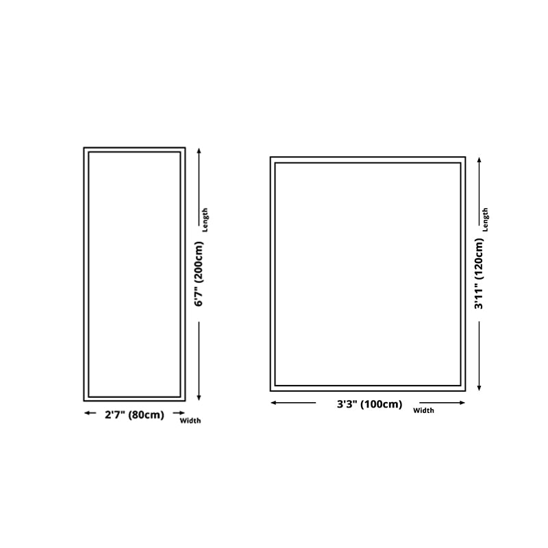 Minimalist Rug Modern Abstract Pattern Carpet Polyester Stain Resistant Area Rug for Living Room