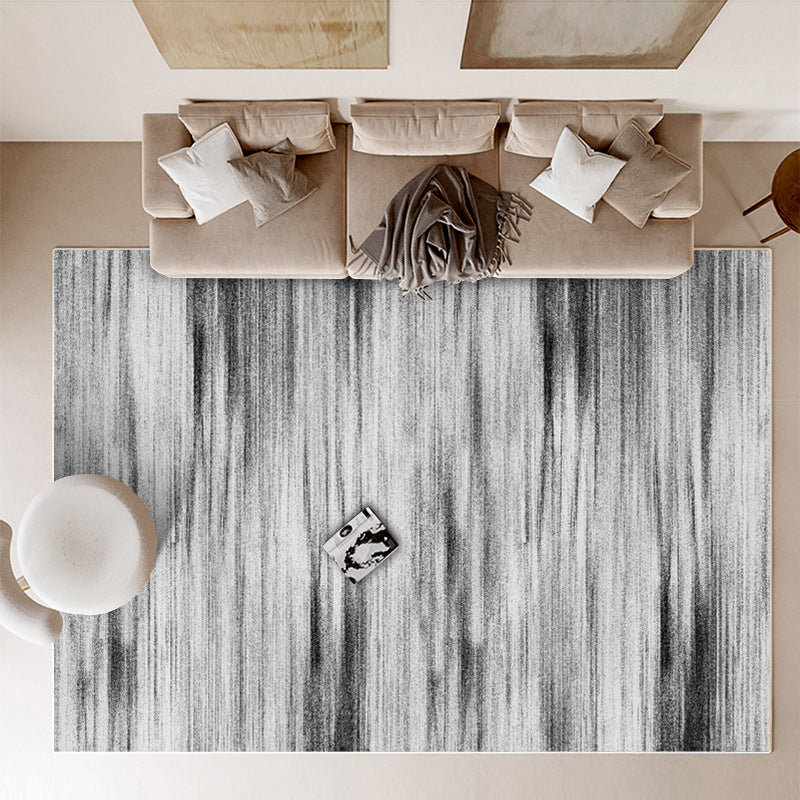 Gold Contemporary Rug Polyester Graphic Rug Stain Resistant Rug for Home Decor