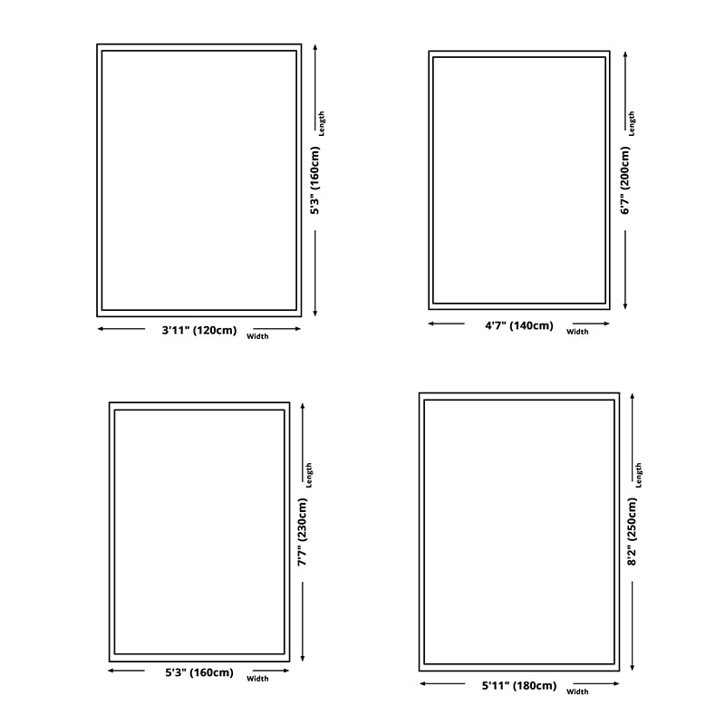 Fancy Modern Area Carpet Plaid Pattern Polyester Area Rug Stain Resistant Rug for Living Room