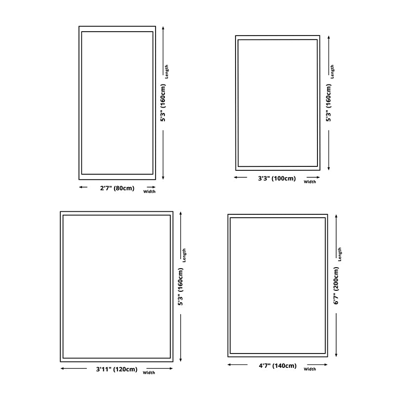 Camel Modern Rug Polyester Pure Color Indoor Rug Non-Slip Backing Rug for Living Room