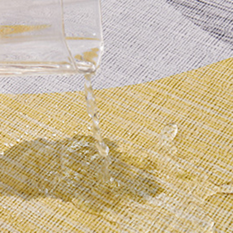 Geometric Printed Indoor Rug Washable Rug Polyester Stain Resistant Area Rug for Home Decoration