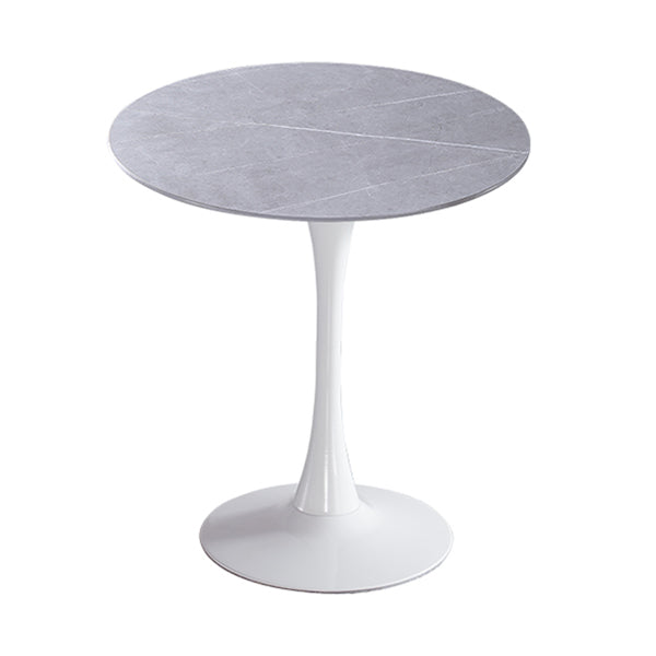 Moderne ronde eettafel gesinterde stenen eettafel met tulpbasis voor thuiskeukendiner