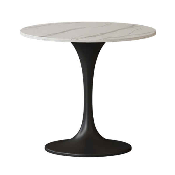 Stone Dining Site Table Contemporary Round Dining Table for Kitchen Home
