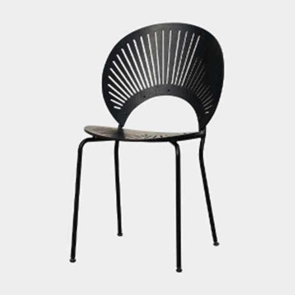 Contemporary Style Metal Chair Set Kitchen Dining Windsor Back Side Chairs