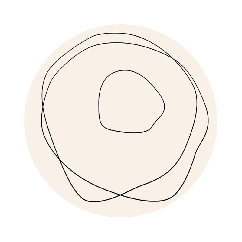 Chic Modern Rug White Polyester Area Carpet Line Pattern Easy Care Area Rug for Home Decor