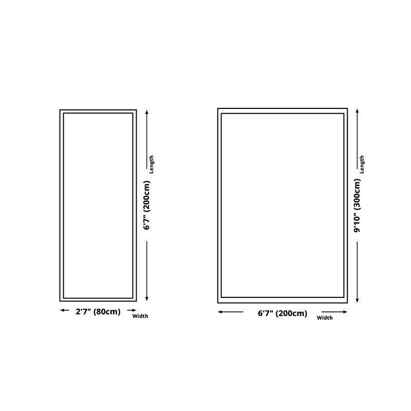 Minimalist Polyster Carpet Funky Geometric Pattern Rug Living Room Carpet with Non-Slip Backing