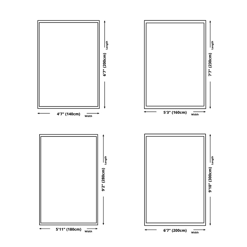 Black Modern Carpet Polyester Hexagonal Carpet Non-Slip Backing Carpet for Home Decor