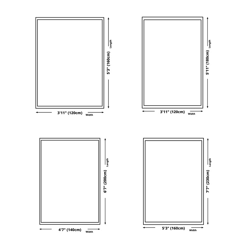 Contemporary Checkered Print Carpet Polyester Rug Stain Resistant Area Carpet for Home Decoration