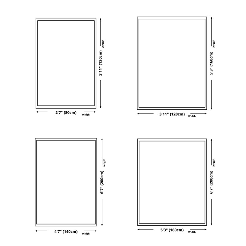 Orange Modern Carpet Polyester Graphic Carpet Stain Resistant Carpet for Home Decor