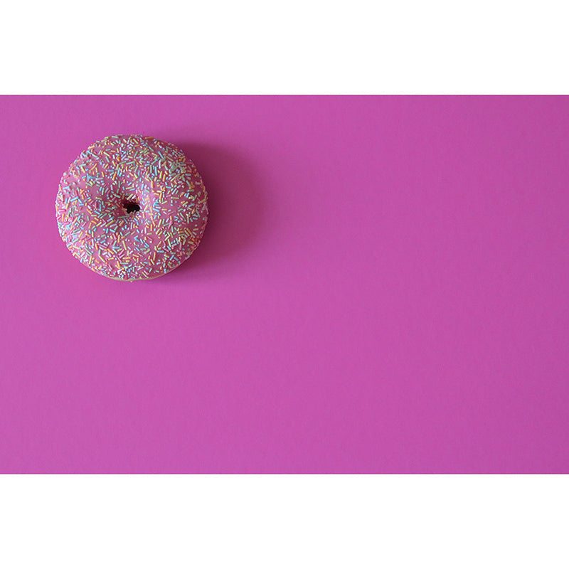 Simple Dessert Shop Wall Covering Dessert Mural Wallpaper, Water Resistant