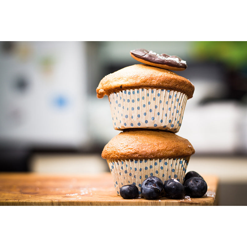 Dessert Mural Wallpaper Washable Wall Decoration for Dessert Shop, Stain Resistant