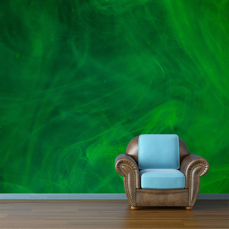 Abstract muurschilderingbehang Zachte kleur Schimmelbestendig voor rustkamerdecoratie