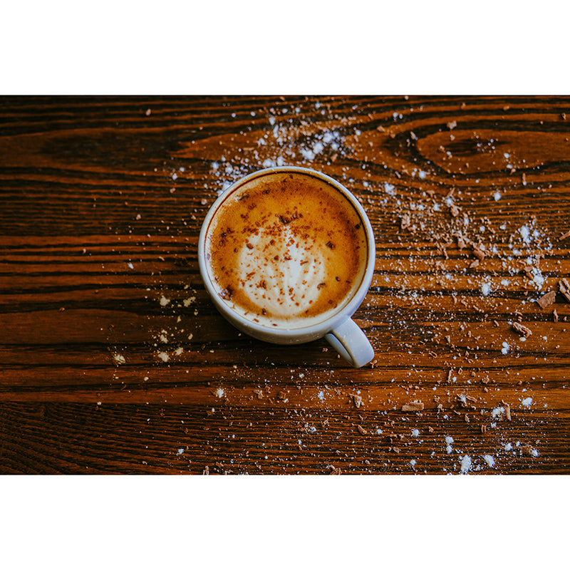 Coffee Mural Decal Contemporary Washable Coffe Shop Wall Decor, Custom-Made