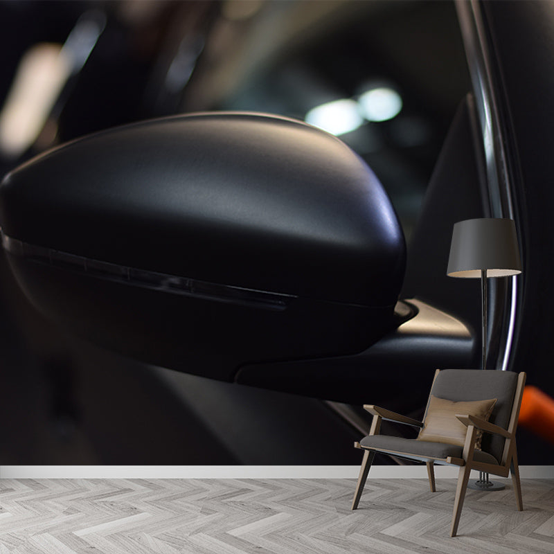 Car Mural Mildew Resistant Wall Covering for Living Room Decoration, Custom Size Available