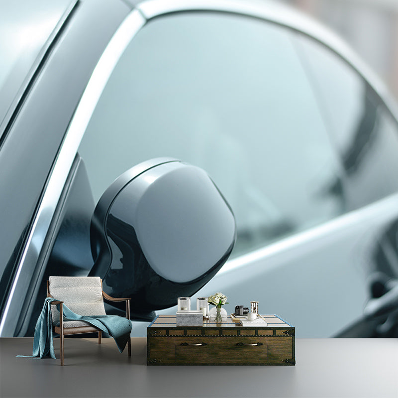 Car Mural Mildew Resistant Wall Covering for Living Room Decoration, Custom Size Available
