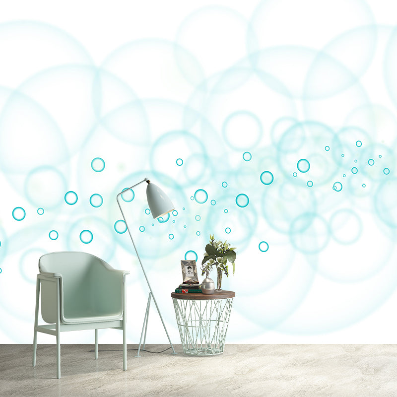 Horizontal Illustration Mural Covering Moisture Resistant Multiple Sizes Available