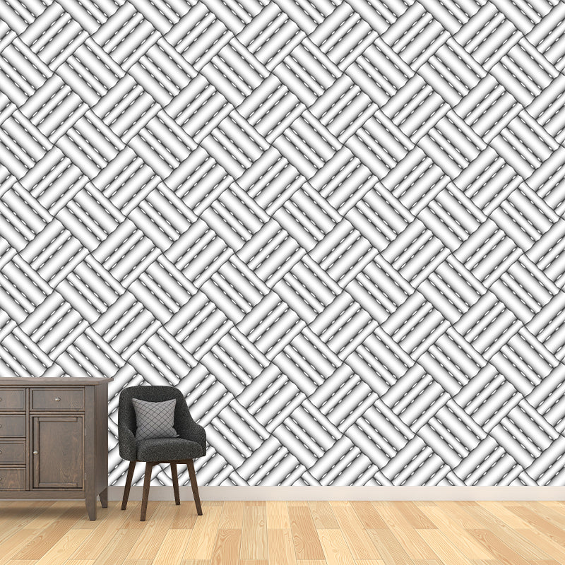 Square Illustration Wall Covering Eco-friendly Multiple Sizes Available