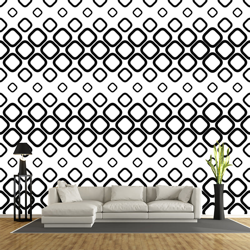 Geometry Wall Mural for Living Room Minimalist Decorative Painting Wall Decor