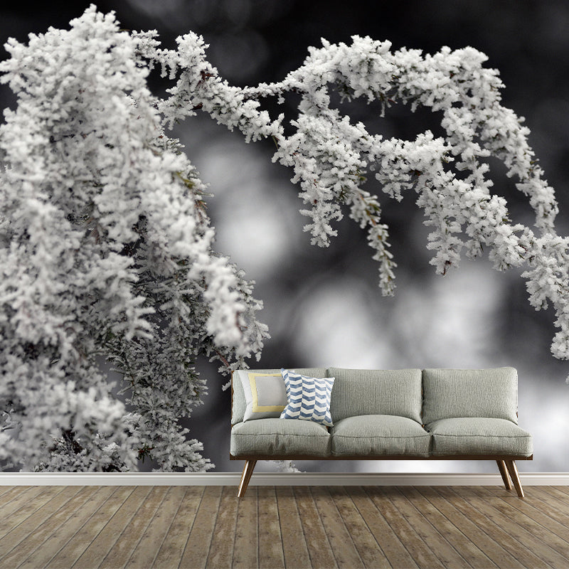 Customized Juniper Wall Mural Stain Resistant Eco-friendly Wallpaper for Living Room