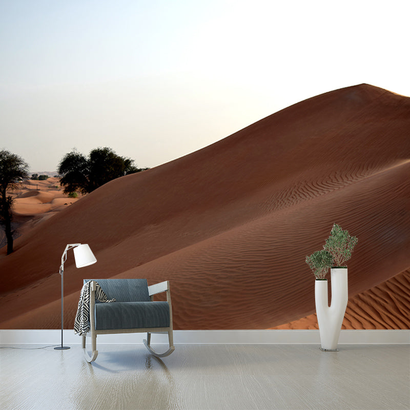 Desert Mural Decal Stain Resistant Living Room Wall Decor, Made to Measure