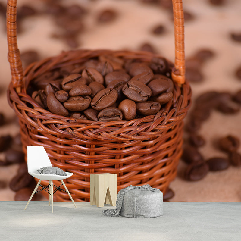 Coffee Shop Wall Decor Mural Wallpaper Waterproofing, Custom Size Available