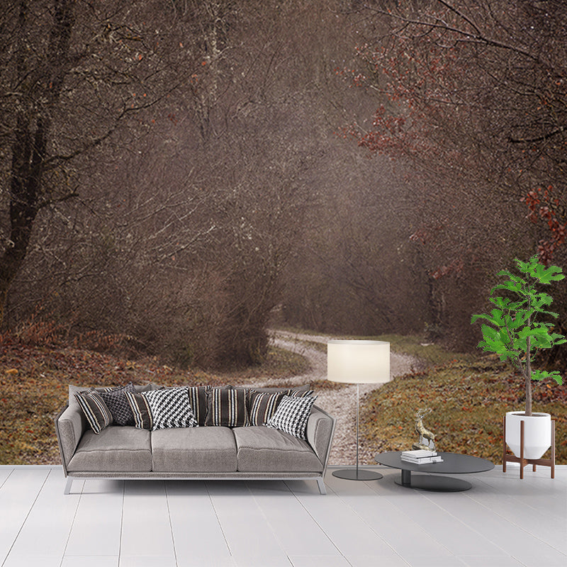 Autumn Forest Scenery Mural Wallpaper Wall Decor Waterproof, Home Decor