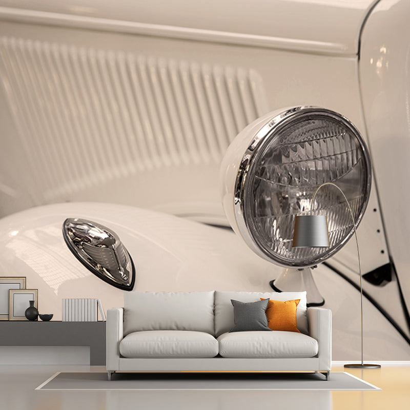 Modern Transportation Car Mural Wallpaper Full Size Wall Decor for Bedroom