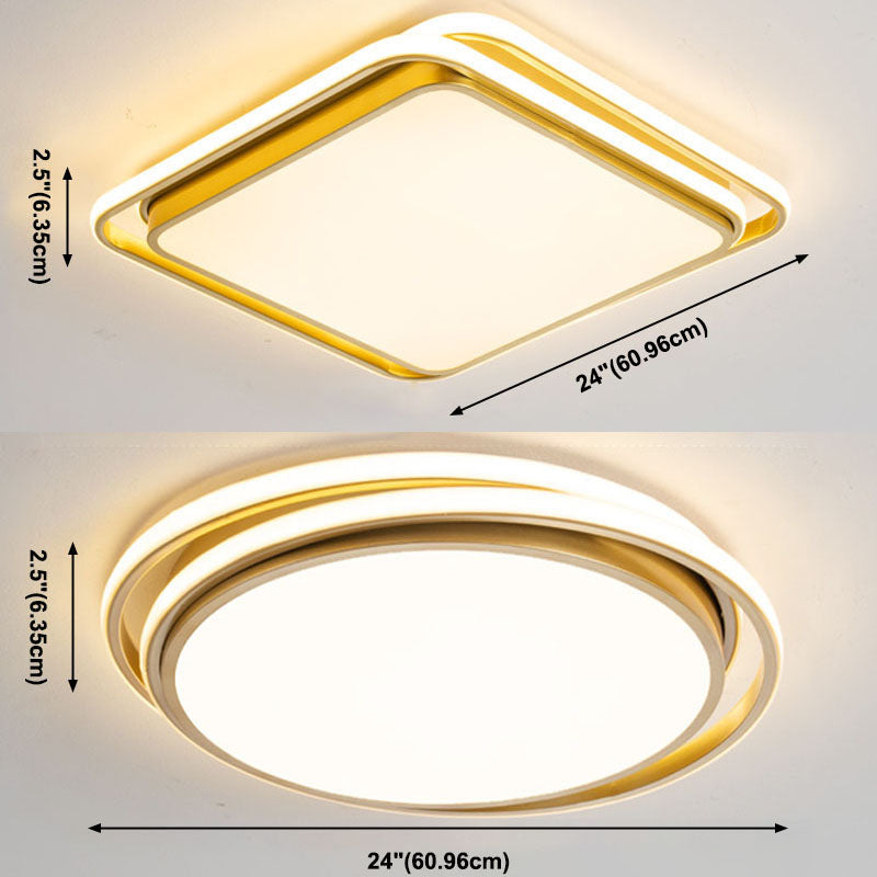 Geometrische Flush Mount Licht Flush Light Armaturen Moderne Flush Mount Light Armaturen