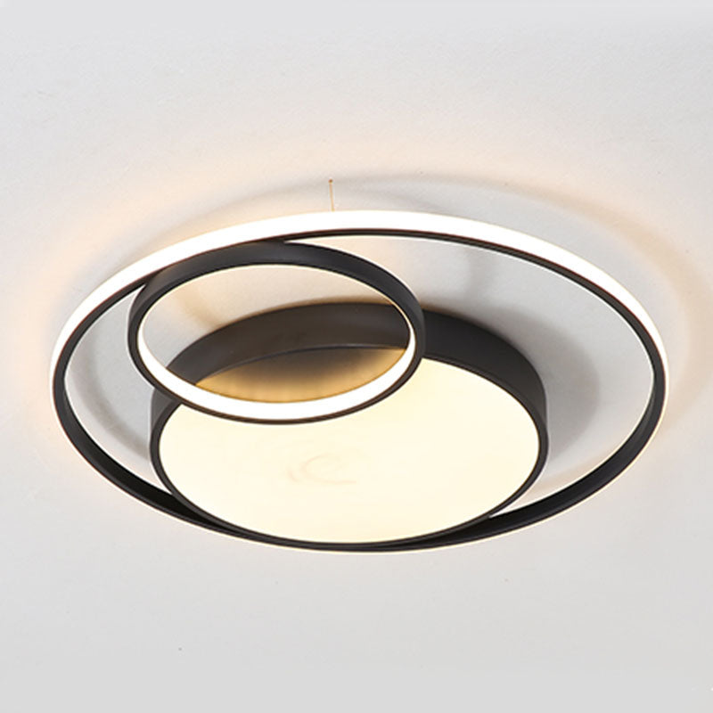 Lámparas de techo empotradas LED circulares con iluminación empotrada contemporánea