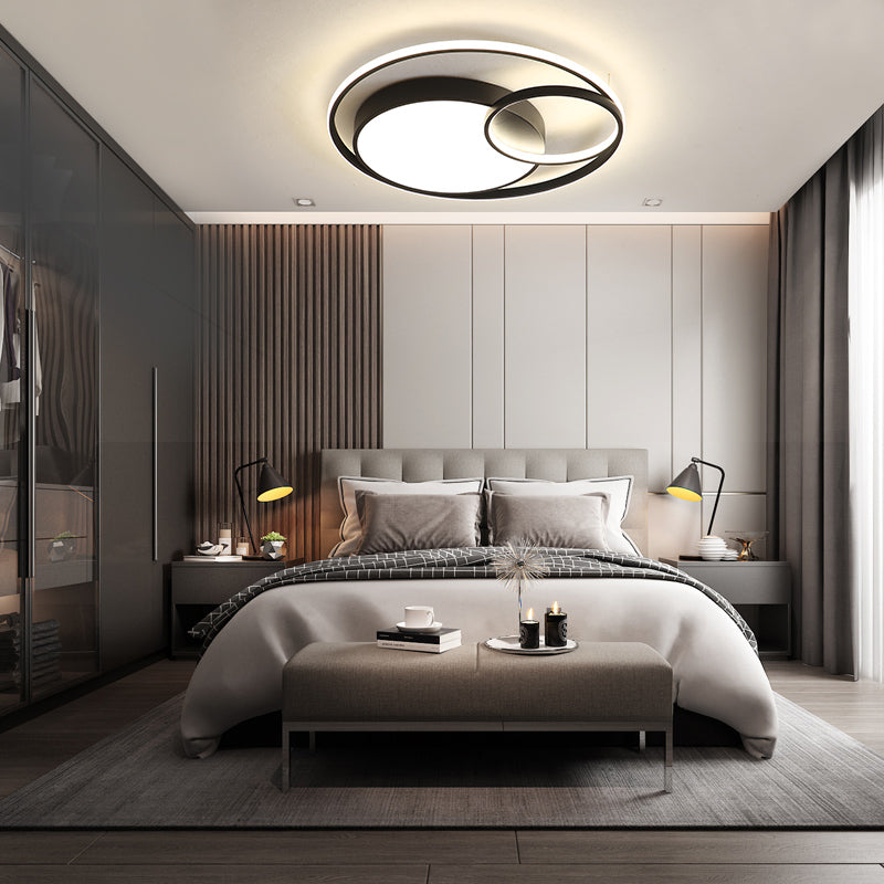 Lámparas de techo empotradas LED circulares con iluminación empotrada contemporánea